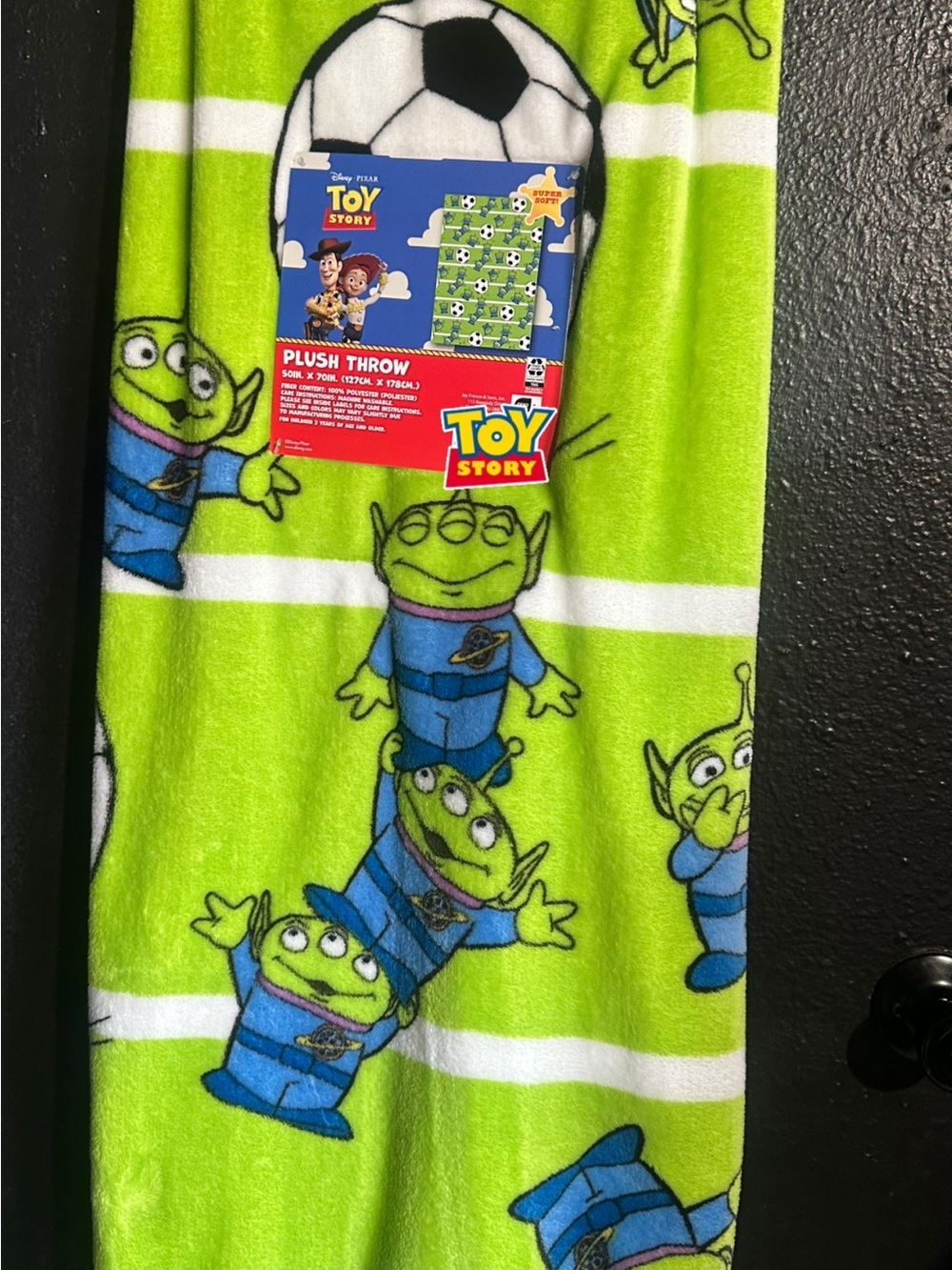 VIRAL Toy Story Soccer Blankey
